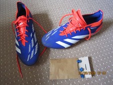 Adidas Predator Elite SG Blue/White/Red Boots  - 8.5UK - Excellent Cond!!