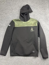 Howitzer Hoodie Mens Medium Camo Don't Tread On Me Gadsden Pullover Graphic