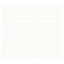 Glow in the Dark Spot Decals Decor Blue Wall Stickers for Ceiling 1 Set