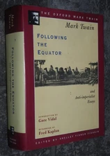 "Following the Equator and Anti-Imperialist Essays"-Twain-1996 Oxford Ed-Illustr