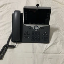 Cisco CP-8865-K9-V08 Video Telephone. No Power Supply Included