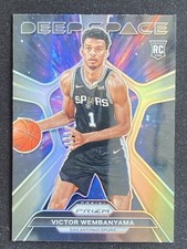 Victor Wembanyama 2023-24 Panini Prizm Deep Space Silver Prizm RC #1 -d3