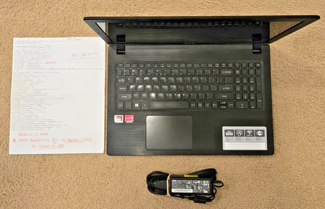 Acer AMD A9 PC 1 TB SSD Capacity for sale | eBay
