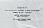 Orifice Flange Union 2" 300# b16.36 A105N RF Weld Neck Std Bore  — photo 2