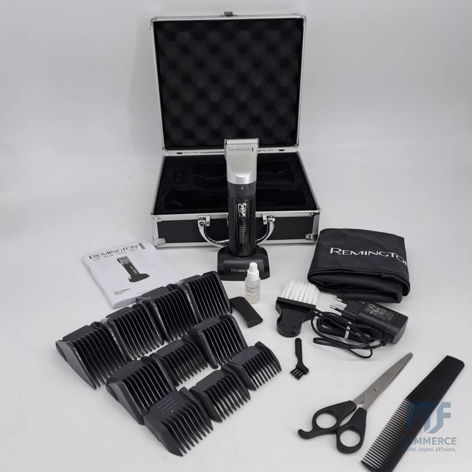 Remington Haarschneidemaschine Profi [selbstschärf. Keramik Klingen/0,... HC5811