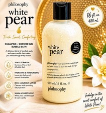 Philosophy White Pear Hydrating Shower Gel & ...