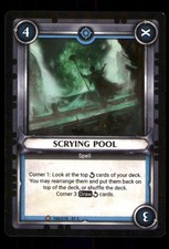166/278 Scrying Pool Warhammer Age Of Sigmar Spell Trading Card TCG CCG