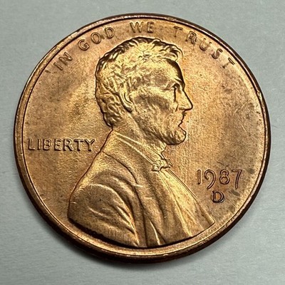 1987 D Lincoln Memorial RPM