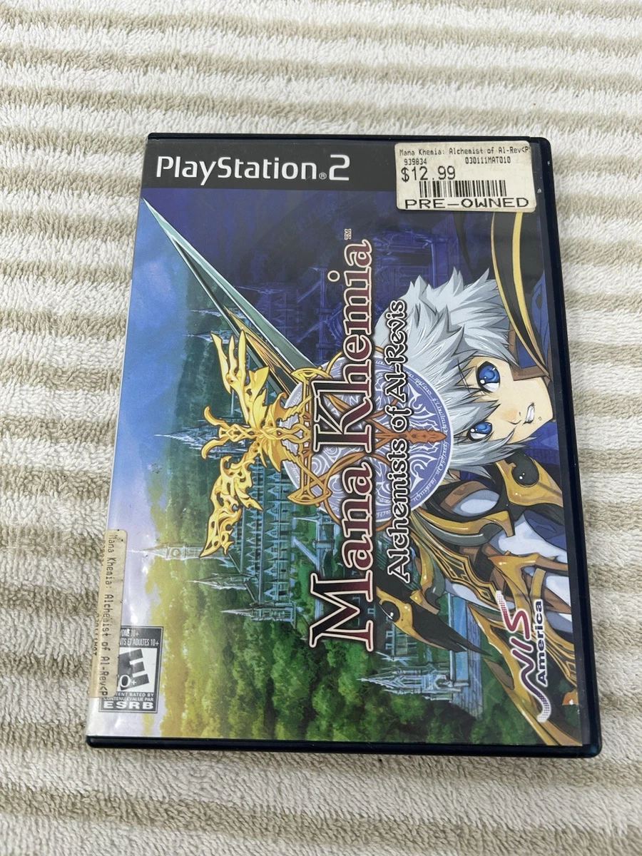 Persona Revelations Jeu PS2 Mana Khemia: Alchemists Of Al-Revis - Version PAL UK, Bon état, JRPG Par NIS Mana Khemia Alchemist Persona Revelations Jeu PS2 Mana Khemia: Alchemists Of Al-Revis - Version PAL UK, Bon état, JRPG Par NIS Mana Khemia Alchemist
