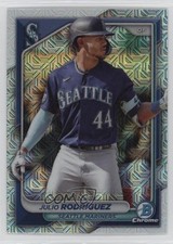 2024 Bowman Mega Box Chrome Mojo Refractor Julio Rodriguez #90