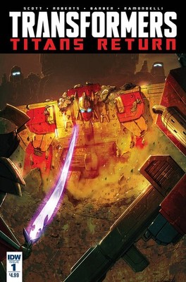 TRANSFORMERS TITANS RETURN IDW PUBLISHING