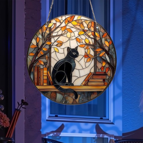 Acrylic Window Hanging Ornament Colorful Acrylic Halloween Ornament Wall Decor - Picture 3 of 23