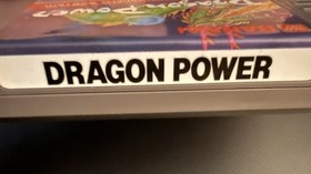 Bandai Dragon Power Nintendo NES, 1987, Manual Included, NTSC-U/C US/Canada