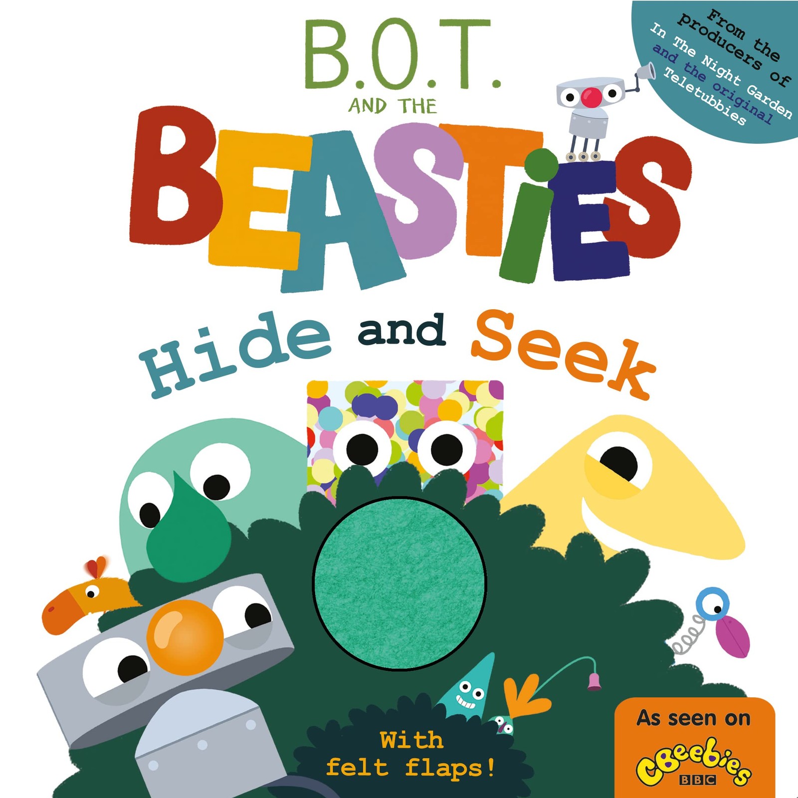 BOT and the Beasties Hide and Seek by Sweet Cherry Publishing (HB 2022) - Image 6