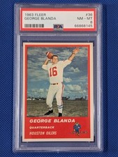1963 Fleer #36 George Blanda PSA 8