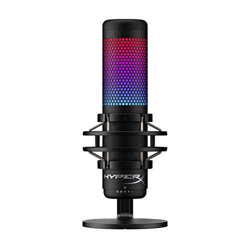 HYPERX QUADCAST S 中古美品 HyperX QuadCast S Standalone Microphone RGB Lighting For Streamers