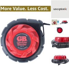 15 Ft Steel Fish Tape - Compact, Impact Resistant Wire Fishing Tape in Red/Black