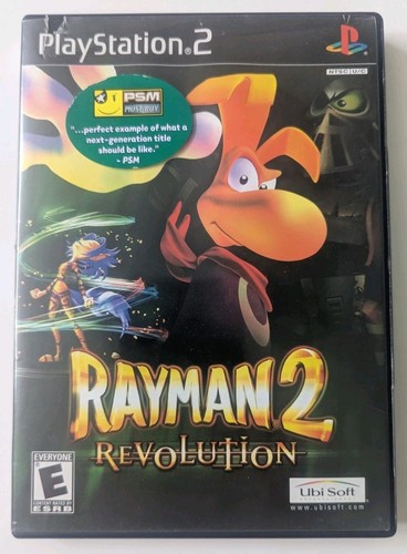 Rayman 2: Revolution, Sony PlayStation 2, 2001, Complete With Manual