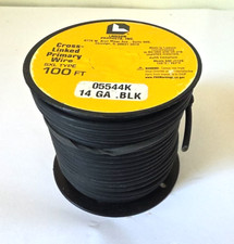 Lawson 14 Gauge Cross Linked PRIMARY Wire SXL 100ft Black 60V 05544B USA Made