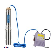 Handuro Water Well Submersible Pump Stainless Steel –3”/0.75HP / 230V