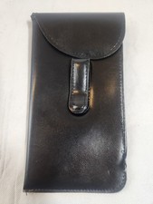 Black Slip-in Eyeglass Or Sunglass Case Featuring A Belt Clip Or Pocket Clip New