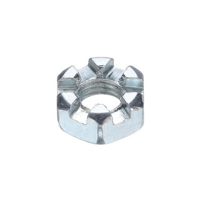 Für 1/4''-28 Sechskant Nut, 6.8 Stahl Schraubenmutter, Silber, 1 Stück