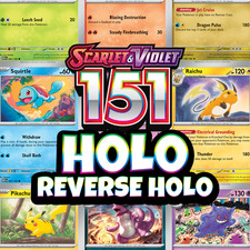 Pokemon Scarlet  Violet 151: Choose Your Card Holo/Reverse Holo EX Cards NM