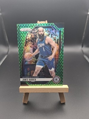 2024-25 Panini Prizm - James Harden #181 Jade Dragon Scale Prizm /48