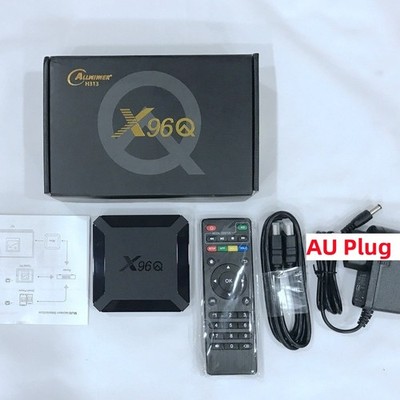 X96Q For Android10 4K SMART TV Media Player Quad-Core WIFI 2GB+16GB 2025