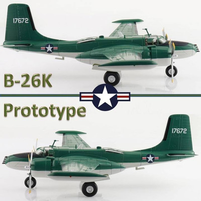 Hobby Master 1/72 Douglas B-26K Counter Invader USAF, #64-17672 Prototype, 1960