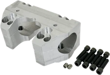 La Choppers 1.5" Handlebar Riser Clamp Kit 08-13 Harley Davidson Touring FLHR