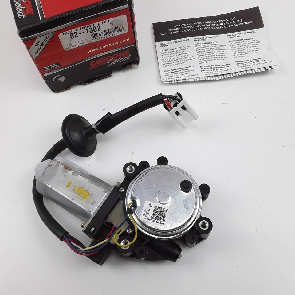 Motor ventana eléctrica delantera izquierda Cardone 82-1382 compatible con Nissan Máxima 2004 2005-2008 Foto 3 de 4