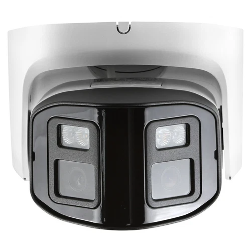 Hikvision Compatible 4K 8MP 180° Panoramic IP Camera ColorVu Speaker Dual Len - Picture 2 of 20