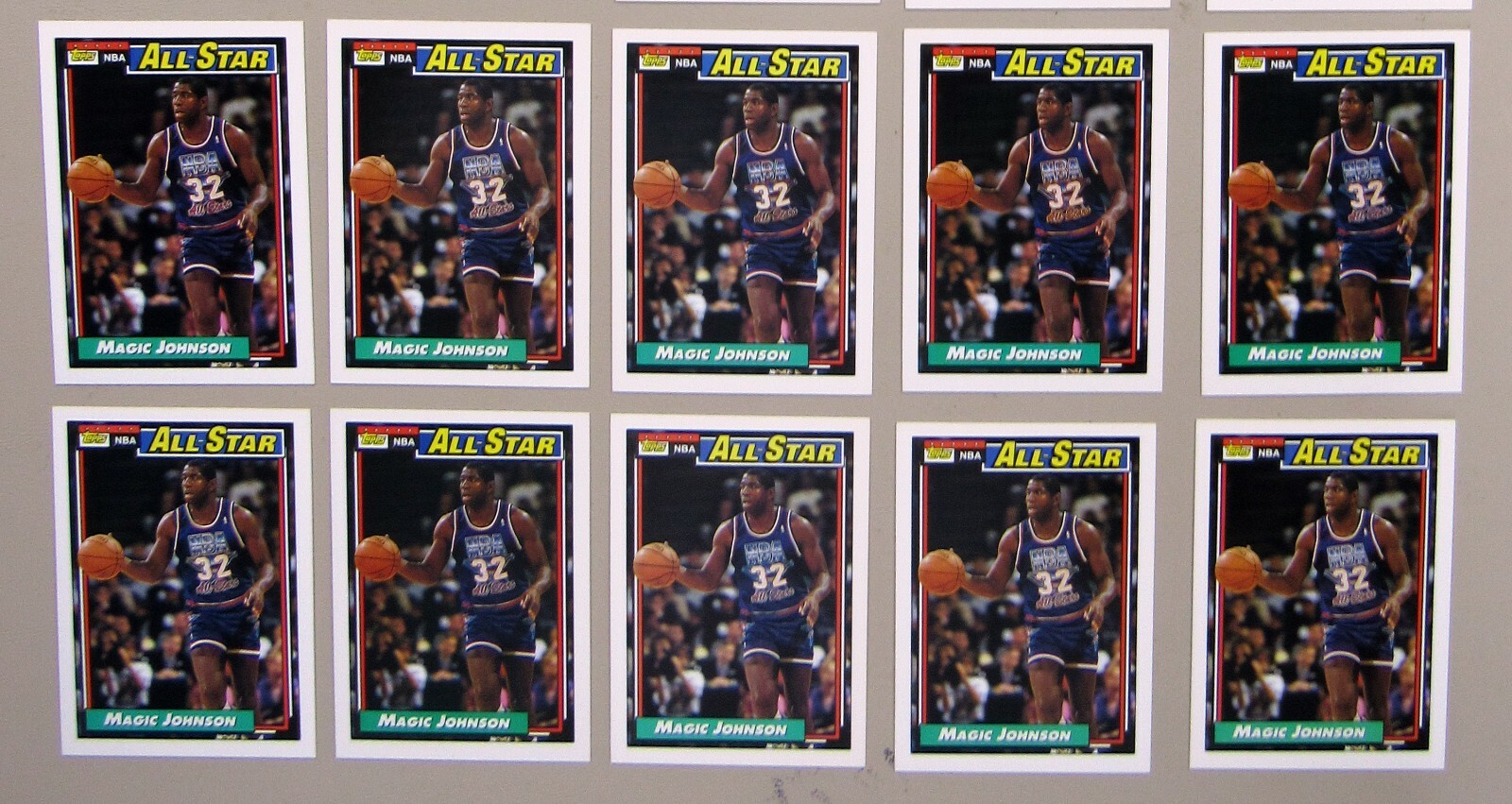 1992-93 Topps #126 Magic Johnson Cards 10ct Basketball Card Lot 0903D