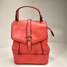 New - Red Mini Backpack Purse