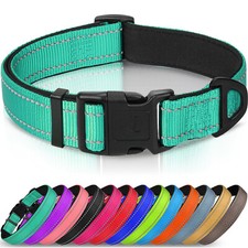 Joytale Reflective Dog Collar, Soft Neoprene Padded Nylon Pet Collar