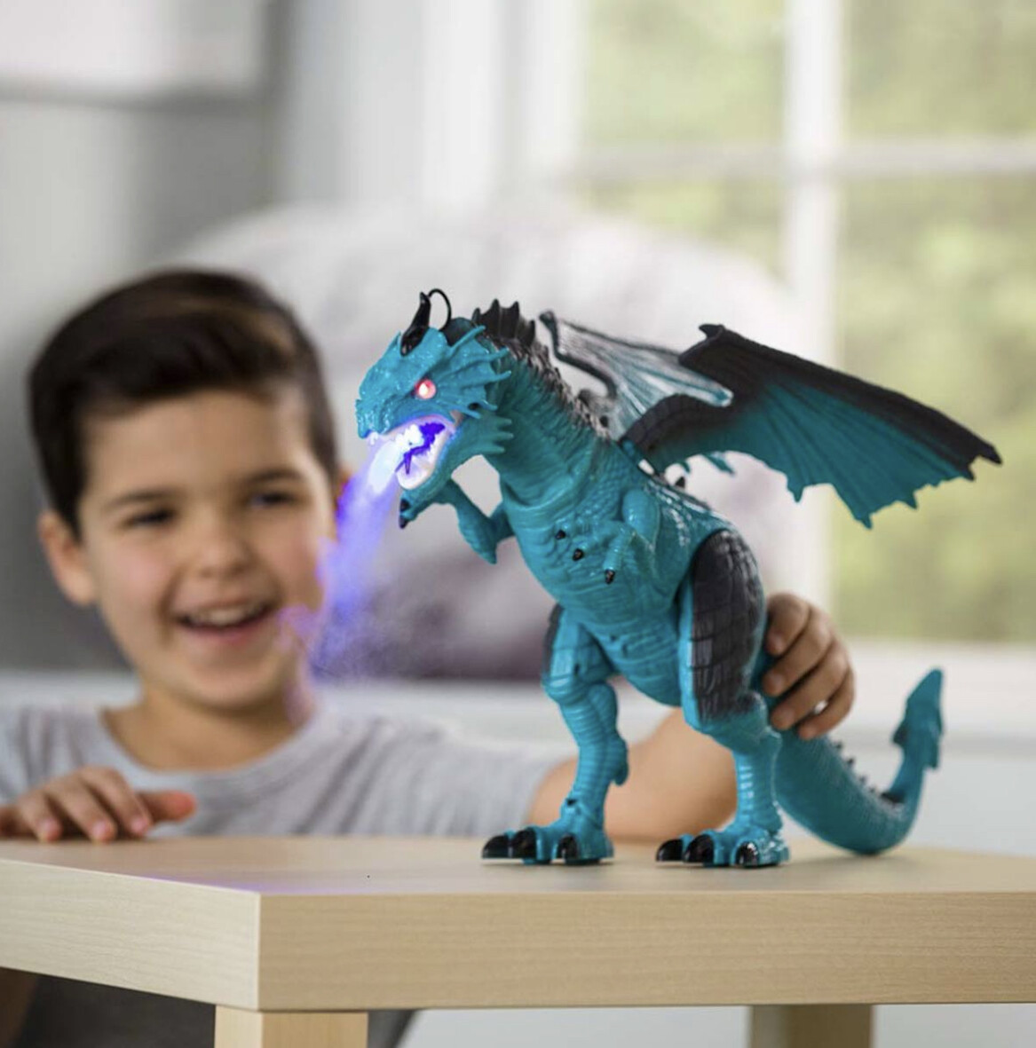 Steam-Breathing Dragon - Blue (hs) | eBay
