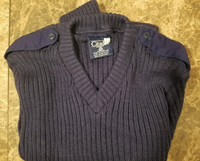 Men's United States Air Force Dress Blue Sweater Size Med eBay