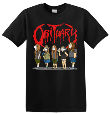 OBITUARY - Stay Safe Album heavy Cotton Black All Size T Shirt For Men TU130