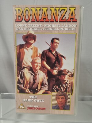 Bonanza   The Dark Gate (VHS PAL, 1996) Western TV Series Episode Rare