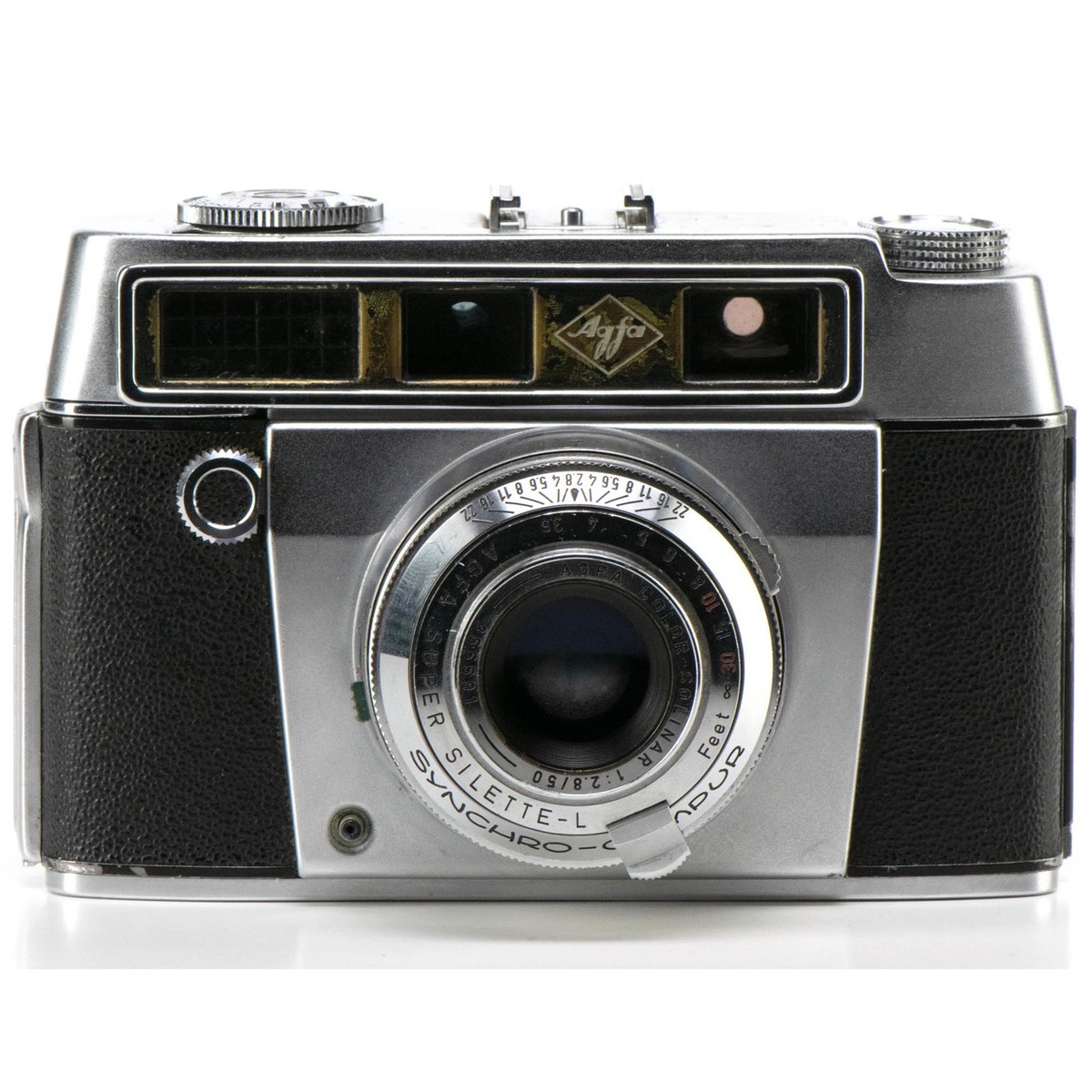 Agfa Super Silette L Camera | 50mm f2.8 lens | White