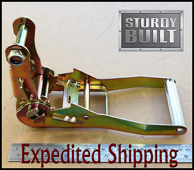 Aazon.co: 4 Axle Straps Car Hauler Trailer Auto Tie Down 4 Ratchet Straps Tow Kit - Ade In - Foto 5