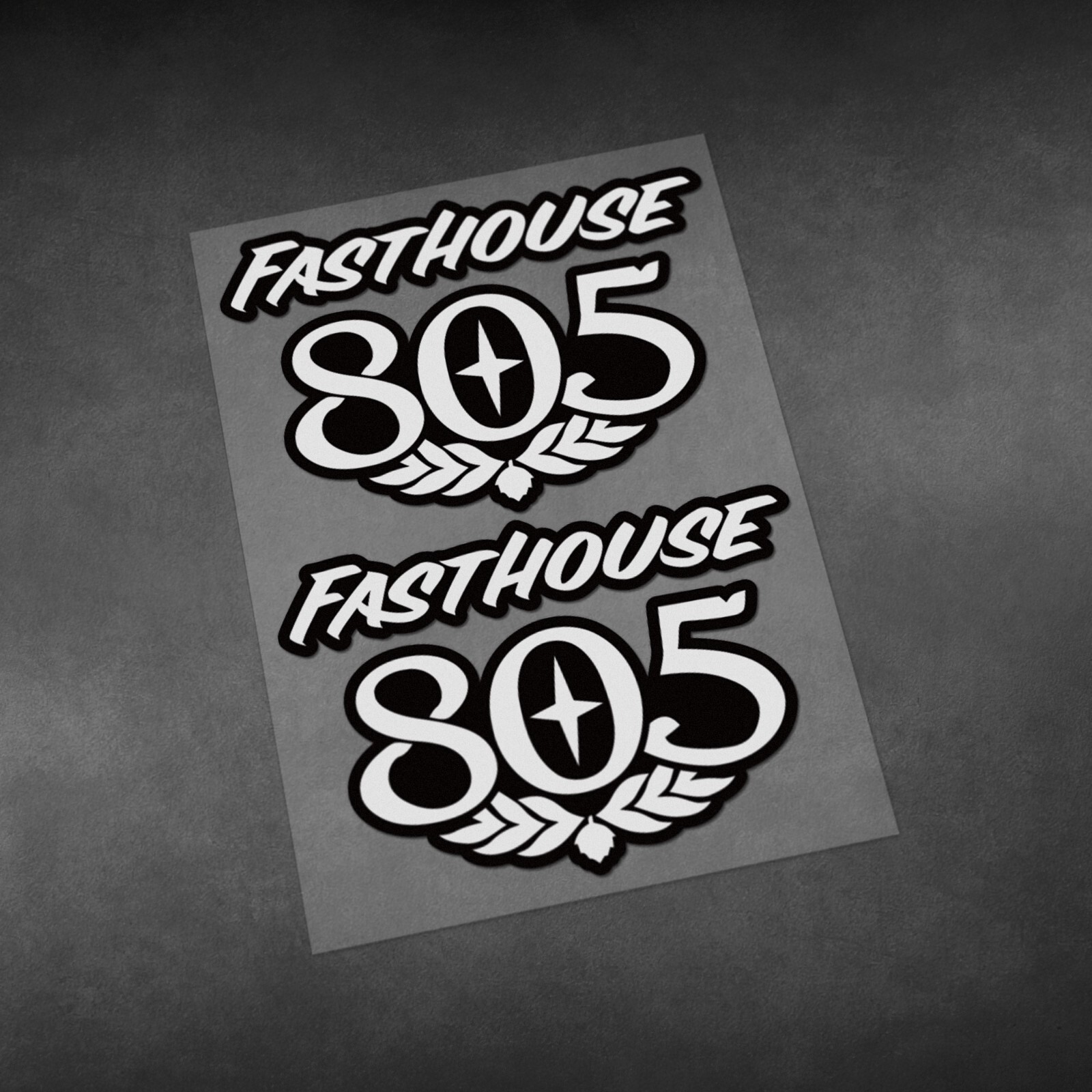 S For 805 Fasthouse Decals Vinyl Material