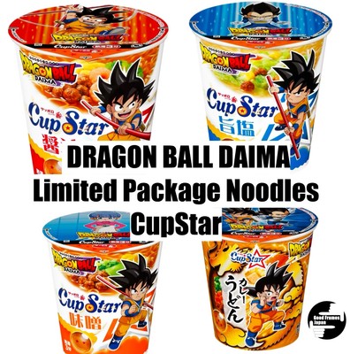 Noodles Ramen DRAGON BALL Limited Package CupStar SoySause etc Sapporo Japan