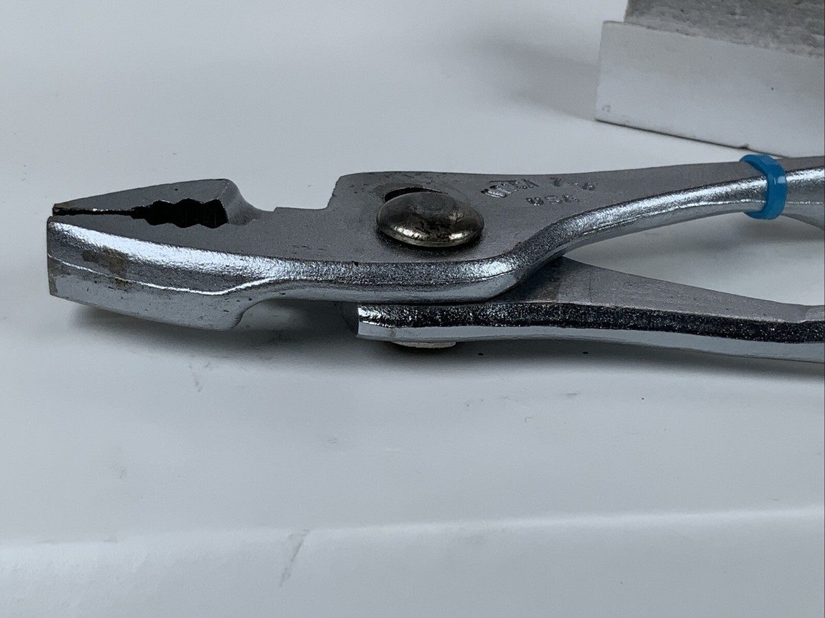 UTICA Model 7-6, 6-1/2” Slip Joint Pliers, Diamond Textured Grips