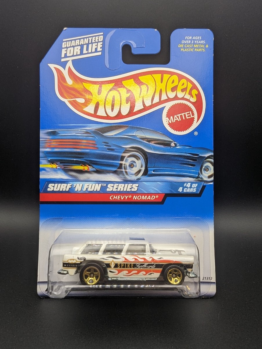 Hot Wheels 1999 First Editions Surf 'n Fun #4/4 - Chevy Nomad 1:64 Scale Die-Cast Car
