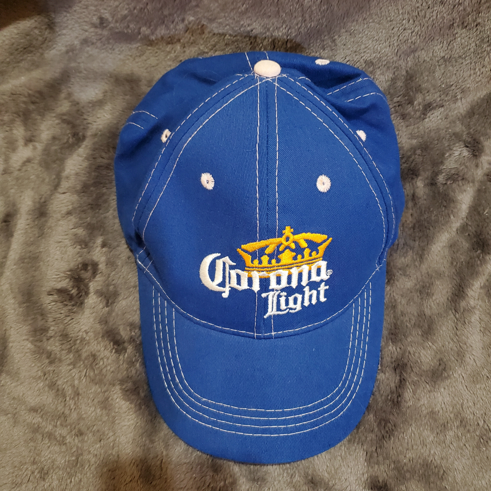 Corona Light Embroidered Adjustable Hook and Loop… - image 2