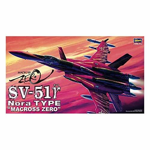 HASEGAWA 1/72 Macross ZERO SV-51 Nora Machine Kit w/ Tracking NEW - Picture 2 of 2