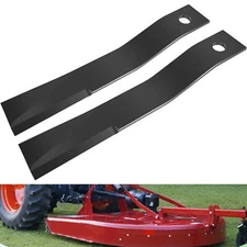 Bush Hog Cutter Blade 7556 Set of 2 7556BH, WP7556, A-7556BH, 1251207, 3013-8201