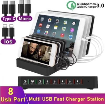  Tongdaytech 110W 8 Port Multi USB Charger sations